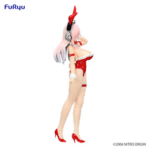 FuRyu Nitroplus BiCute Bunnies Super Sonico Red Ver. Prize Figure