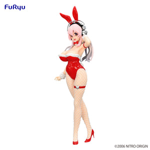 FuRyu Nitroplus BiCute Bunnies Super Sonico Red Ver. Prize Figure