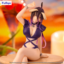 Load image into Gallery viewer, FuRyu Overlord Albedo Swimsuit Dark Purple Ver Noodle Stopper Figure
