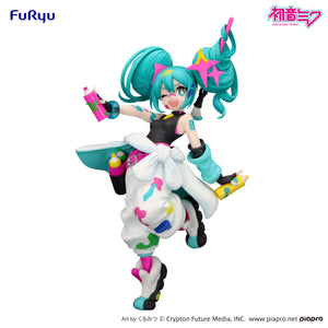 FuRyu Hatsune Miku -Paint Girl- Trio-Try-iT prize figure