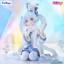 Load image into Gallery viewer, FuRyu Vocaloid Hatsune Miku -SNOW MIKU Sky Town 10th ver.- Noodle Stopper Figure
