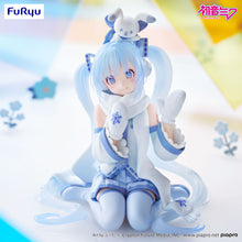 Load image into Gallery viewer, FuRyu Vocaloid Hatsune Miku -SNOW MIKU Sky Town 10th ver.- Noodle Stopper Figure

