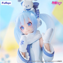 Load image into Gallery viewer, FuRyu Vocaloid Hatsune Miku -SNOW MIKU Sky Town 10th ver.- Noodle Stopper Figure
