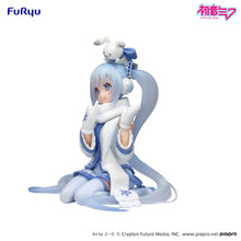 Load image into Gallery viewer, FuRyu Vocaloid Hatsune Miku -SNOW MIKU Sky Town 10th ver.- Noodle Stopper Figure
