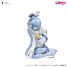 Load image into Gallery viewer, FuRyu Vocaloid Hatsune Miku -SNOW MIKU Sky Town 10th ver.- Noodle Stopper Figure
