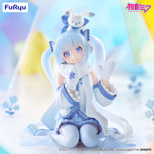 Load image into Gallery viewer, FuRyu Vocaloid Hatsune Miku -SNOW MIKU Sky Town 10th ver.- Noodle Stopper Figure
