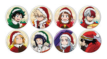 Load image into Gallery viewer, Movic My Hero Academia Merry Christmas! Character Badge Collection
