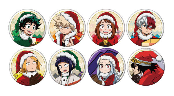 Movic My Hero Academia Merry Christmas! Character Badge Collection