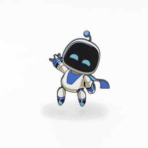 Good Smile Connect Astro's Playroom Astro Nendoroid Pin