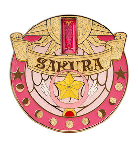 GoodSmile Moment Cardcaptor Sakura 25th Anniversary Star Wand Metal Badge