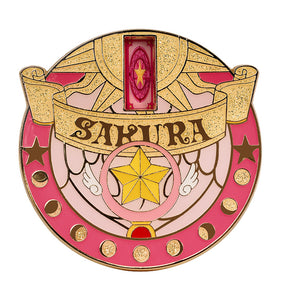 GoodSmile Moment Cardcaptor Sakura 25th Anniversary Star Wand Metal Badge