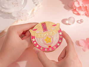 GoodSmile Moment Cardcaptor Sakura 25th Anniversary Star Wand Metal Badge