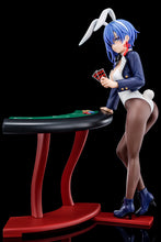 Load image into Gallery viewer, Hakoiri-musume inc. The Demon Sword Master of Excalibur Academy Sakuya Sieglinde wearing lapis lazuli blue Bunny Costume with Nip Slip Gimmick System 1/6 Scale Adult Figure
