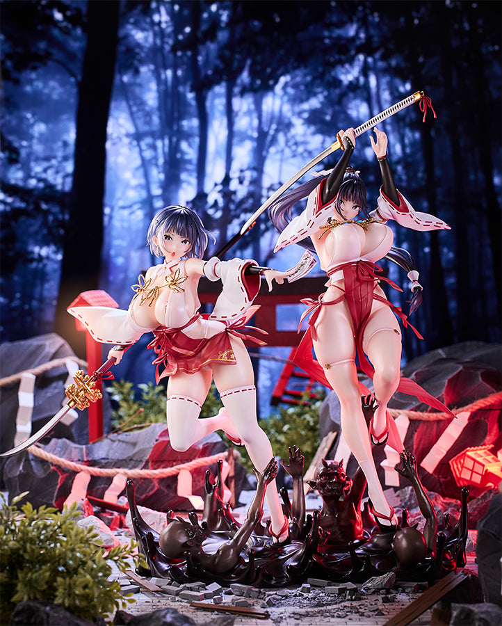 HotVenus Sakuya Todo & Iori Todo 1/6 Scaled adult figure set