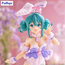 Load image into Gallery viewer, FuRyu BiCute Bunnies Hatsune Miku Rabbit- Lavender Version  prize figure
