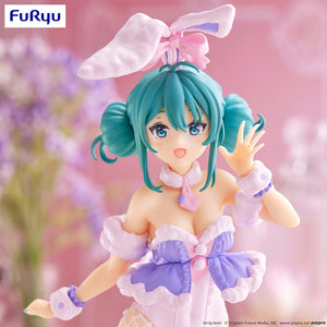 FuRyu BiCute Bunnies Hatsune Miku Rabbit- Lavender Version  prize figure