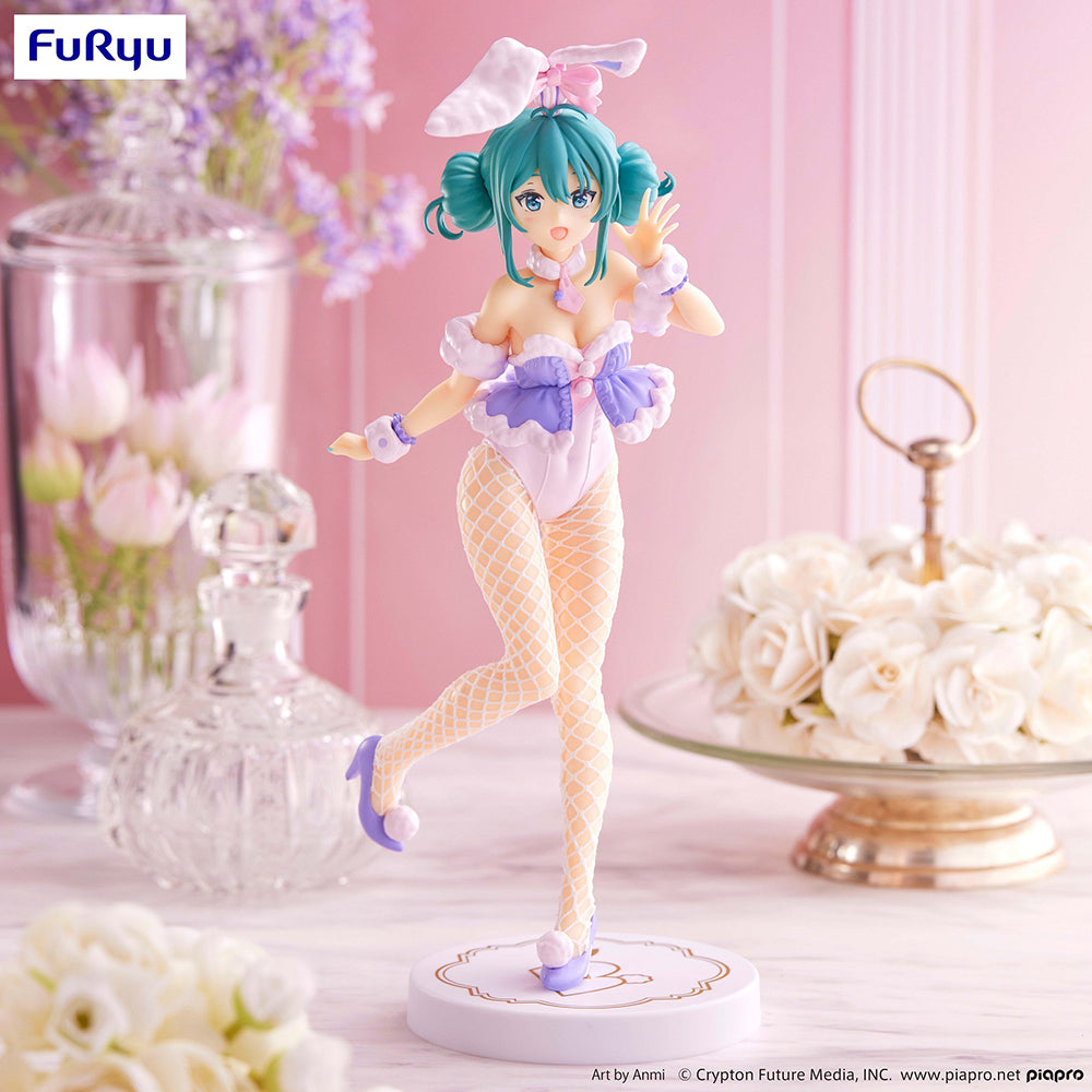 FuRyu BiCute Bunnies Hatsune Miku Rabbit- Lavender Version prize