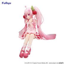 Load image into Gallery viewer, FuRyu Hatsune Miku -Sakura Miku 2025- Noodle Stopper Figure
