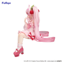 Load image into Gallery viewer, FuRyu Hatsune Miku -Sakura Miku 2025- Noodle Stopper Figure
