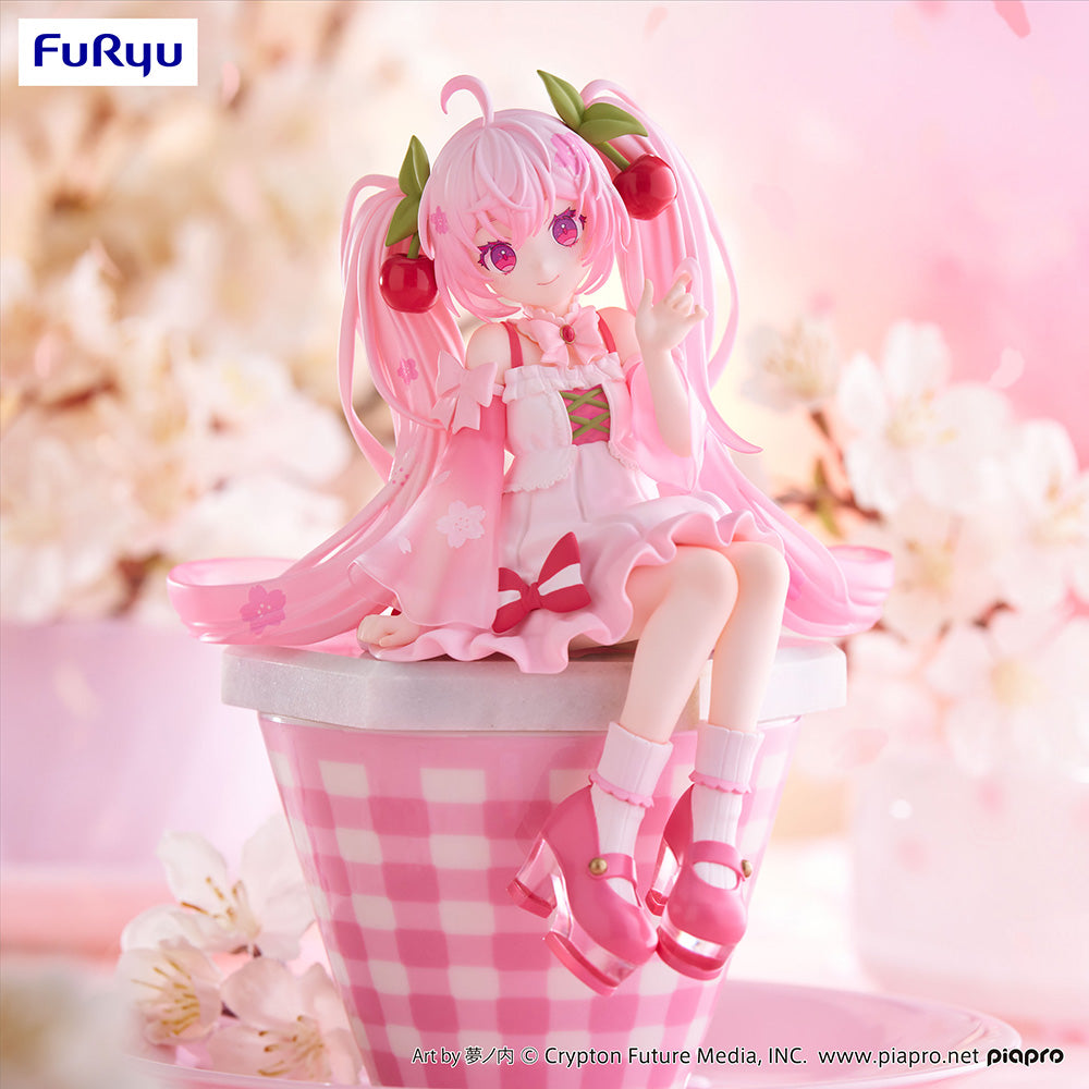 FuRyu Hatsune Miku -Sakura Miku 2025- Noodle Stopper Figure