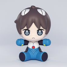 Load image into Gallery viewer, Good Smile Company Huggy Good Smile Evangelion Shinji Ikari Plugsuit ver chibi figure + magnet
