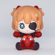 Load image into Gallery viewer, Good Smile Company Huggy Good Smile Evangelion Asuka Shikinami Langley Eyepatch ver chibi figure + magnet
