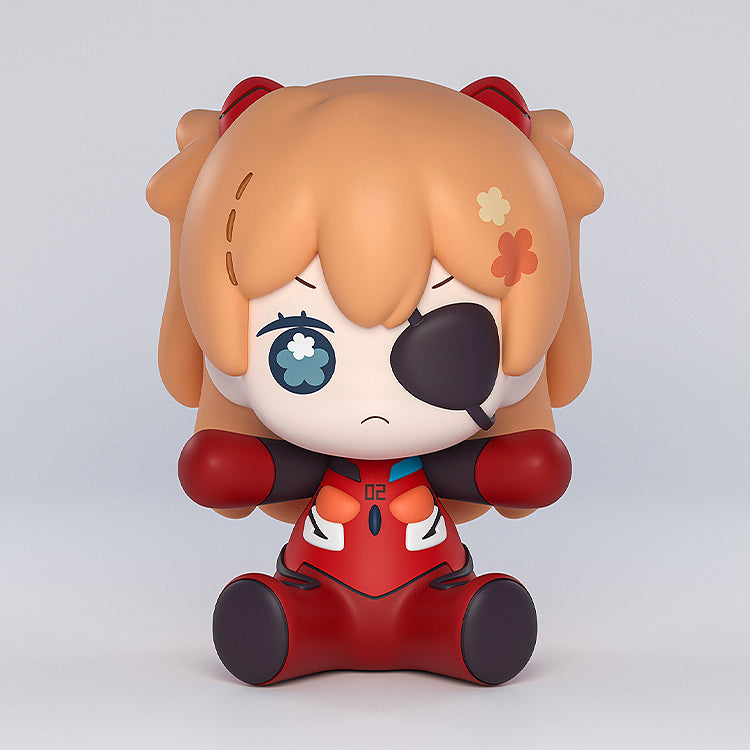 Good Smile Company Huggy Good Smile Evangelion Asuka Shikinami Langley Eyepatch ver chibi figure + magnet