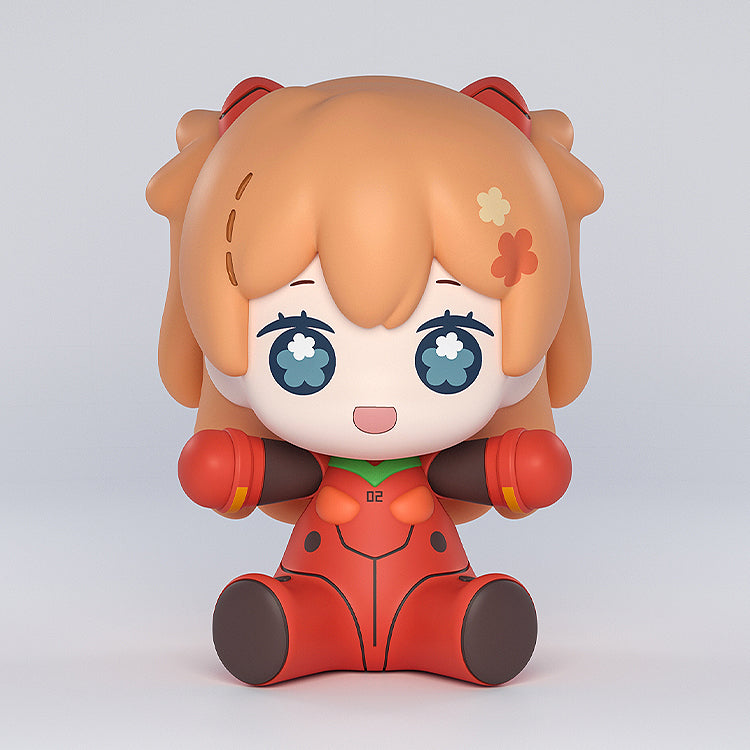 Good Smile Company Huggy Good Smile Evangelion Asuka Shikinami Langley Plugsuit ver chibi figure + magnet