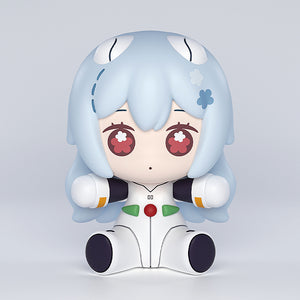 Good Smile Company Huggy Good Smile Evangelion Rei Ayanami (long hair) Plugsuit ver chibi figure + magnet