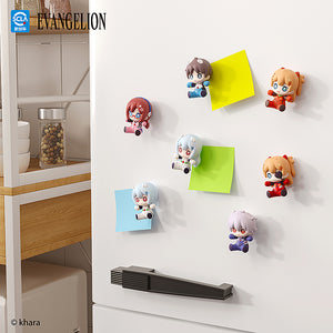 Good Smile Company Huggy Good Smile Evangelion Asuka Shikinami Langley Eyepatch ver chibi figure + magnet