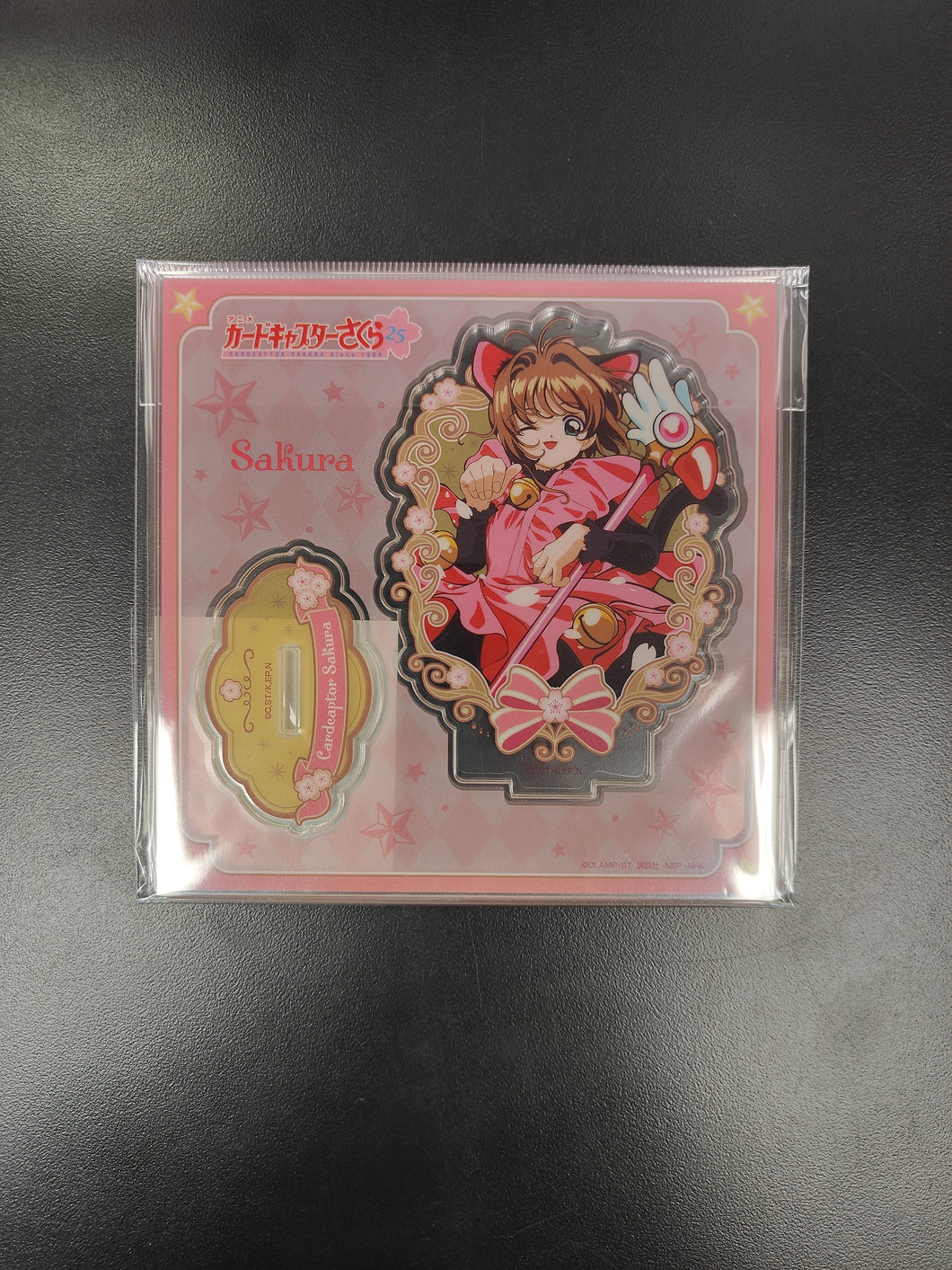 Ensky CLAMP Card Captor Sakura Acrylic Stand (Pink Kitty Version)