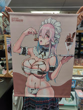 Load image into Gallery viewer, Nitroplus SoniComi Super Sonico B2 size Tapestry Sexy Patissiere Version
