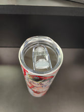 Load image into Gallery viewer, Super Sonico 20oz Stainless Steel Tumbler - Sparkly Christmas version
