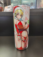 Load image into Gallery viewer, Super Pochaco 20oz Stainless Steel Tumbler - Sparkly Christmas version
