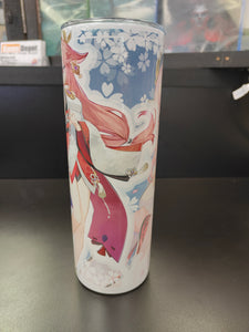 Genshin Impact Inazuma Kitsune Guuji Yae Miko 20oz Stainless Steel Tumbler