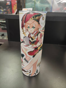 Genshin Impact Liyue Ace Attorney YanFei 20oz Stainless Steel Tumbler