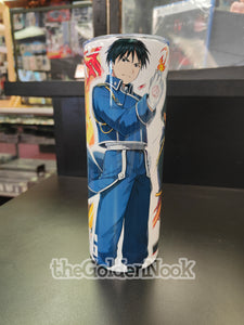 FullMetal Alchemist Roy Mustang 20oz Stainless steel tumbler