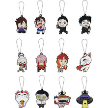 Load image into Gallery viewer, Bandai Dandadan Kuji - Into The Cursed House! - Funny Face Rubber Charm Keychain
