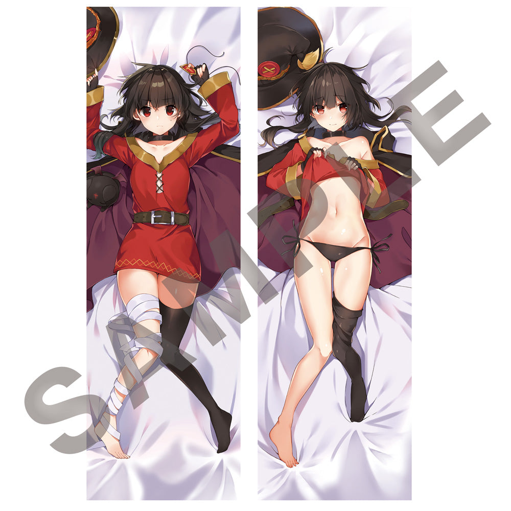 KADOKAWA Konosuba! Kurone Mishima Original Illustration Megumin Dakimakura Pillow Cover 10th Anniversary Reprint Edition [2 way Tricot]