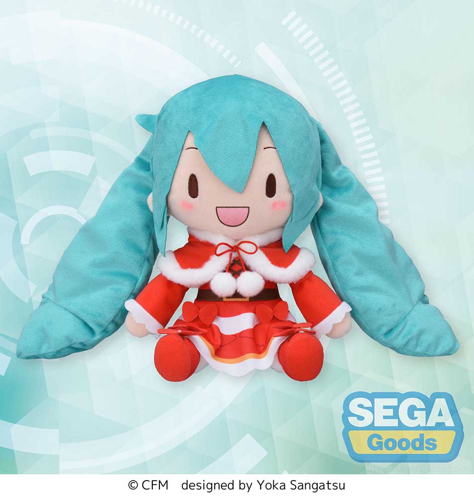SEGA Fuwa petit Hatsune Miku Christmas 2024 L size plush