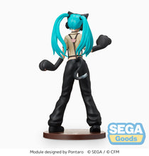 Load image into Gallery viewer, SEGA SPM Hatsune Miku Project DIVA Arcade Future Tone Kitty Cat prize figure
