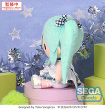 Load image into Gallery viewer, SEGA Vocaloid HATSUNE MIKU COLORFUL STAGE! &quot;Stage SEKAI Miku&quot; Fuwa petit L size Plush
