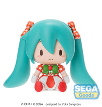 Load image into Gallery viewer, SEGA Vocaloid Hatsune Miku x Love and Berry Dress Up and Dance! Lovely Strawberry fuwa petit chibi figure
