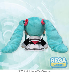 SEGA Vocaloid Hatsune Miku "Hatsune Miku" Uniform Ver. EX Fuwa petit Mini Plush