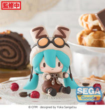 Load image into Gallery viewer, SEGA Vocaloid Hatsune Miku Marshmallow Hot Cocoa fuwa petit chibi figure
