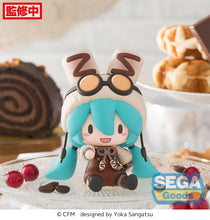 Load image into Gallery viewer, SEGA Vocaloid Hatsune Miku Marshmallow Hot Cocoa fuwa petit chibi figure
