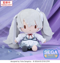 Load image into Gallery viewer, SEGA Vocaloid Hatsune Miku COLORFUL STAGE! &quot;Empty SEKAI Hatsune Miku&quot; Fuwa petit L size Plush
