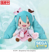 Load image into Gallery viewer, SEGA Vocaloid Hatsune Miku - Going Out Series Theme Park Ver. fuwa petit M Plush
