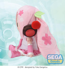 Load image into Gallery viewer, SEGA Vocaloid Sakura Miku fuwa petit Dodeka Jumbo Plush
