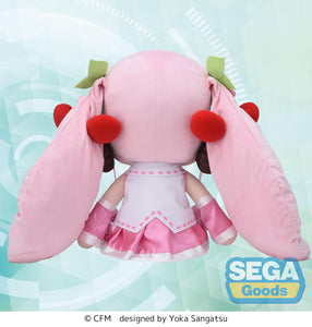 SEGA Vocaloid Sakura Miku fuwa petit Dodeka Jumbo Plush